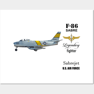 F-86 Sabre Posters and Art